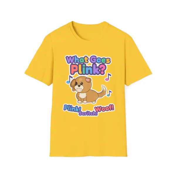 What Goes Plink? Grown-Up Tee