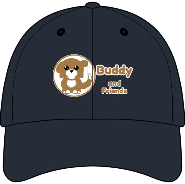 Buddy and Friends Youth Baseball Cap (Kids) - Navy