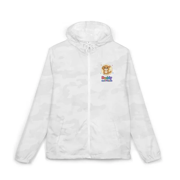 Unisex Full-Zip Windbreaker Jacket